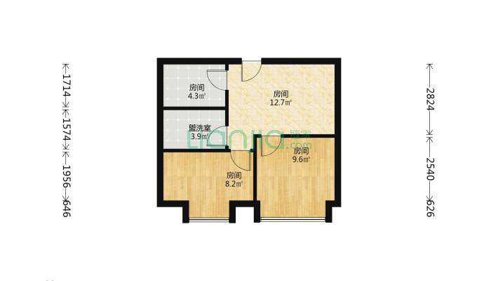德商蜜柚二手房实景图