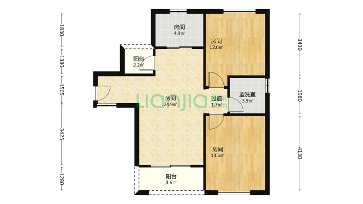 仁恒森兰雅苑mini公馆二手房实景图