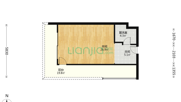 航天城上城二期二手房实景图