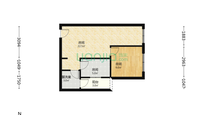 复城国际二手房实景图