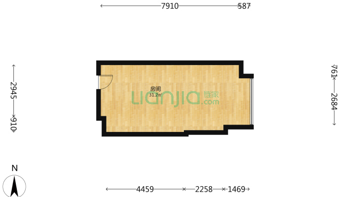 万贯国际贸易大平台二手房实景图