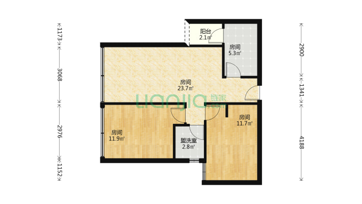 电子商务大厦二手房实景图
