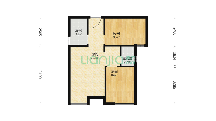 山楂树二手房实景图