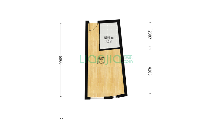 华美达公寓二手房实景图