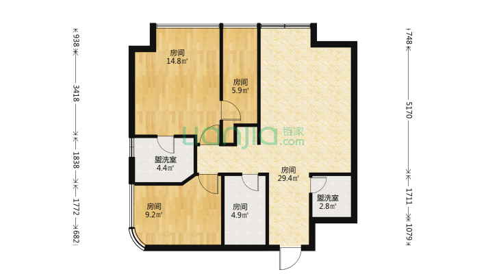 首信红星国际广场二手房实景图