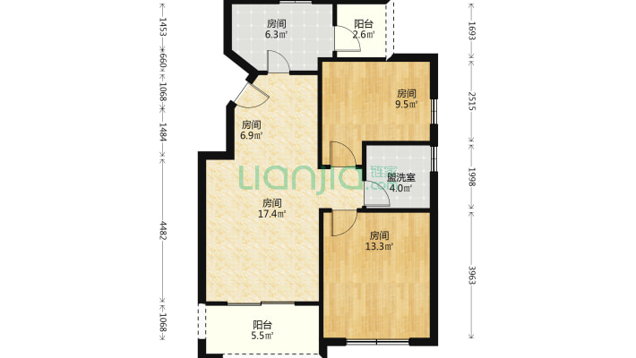 仁恒森兰雅苑mini公馆二手房实景图