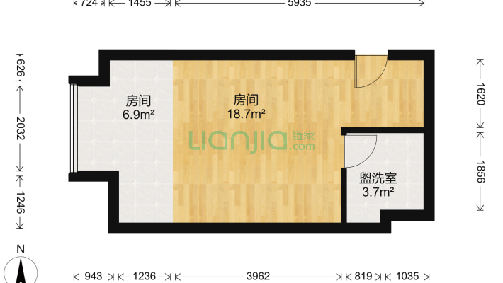 晶鼎大厦二手房实景图
