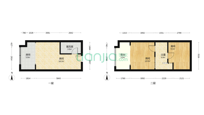 韩国城三期二手房实景图