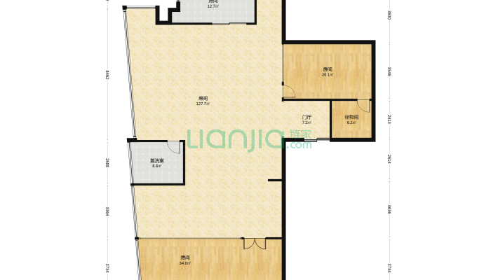 复地金融岛湾流锦宫二手房实景图
