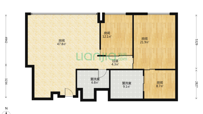 西派浣花63二手房实景图