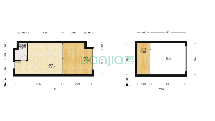 卓凡中心二手房实景图