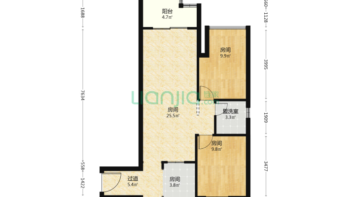 华西国际二手房实景图