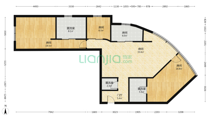 内外联公寓二手房实景图
