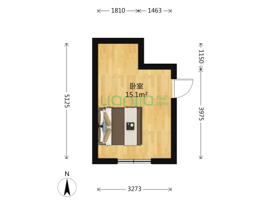 信德里 1室0厅0卫 16平方