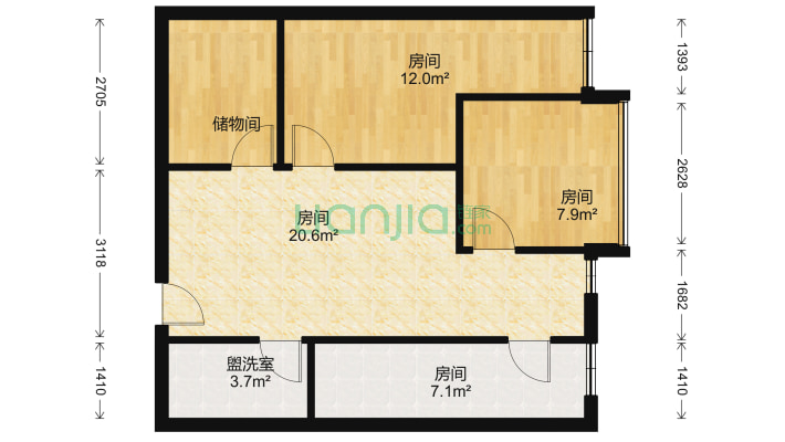 汇都商贸城二手房实景图