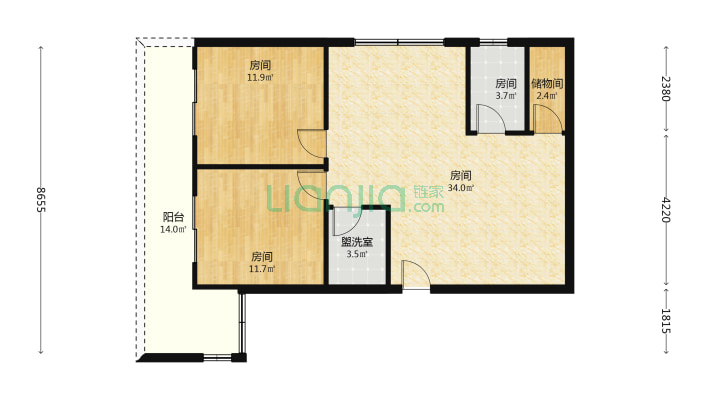 百维广场二手房实景图