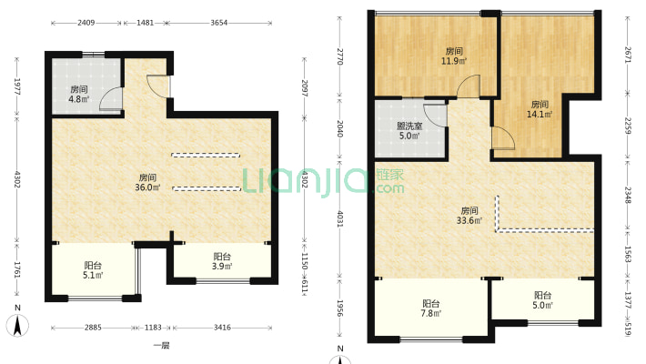 金山银海二手房实景图