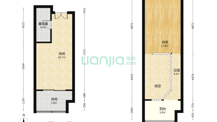 韩国城二期二手房实景图