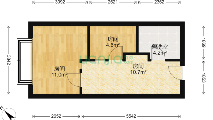 北科大厦二手房实景图