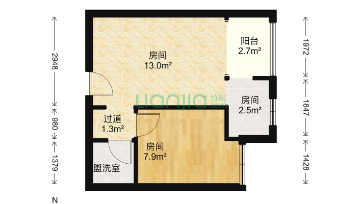 浅水半岛80俊二手房实景图