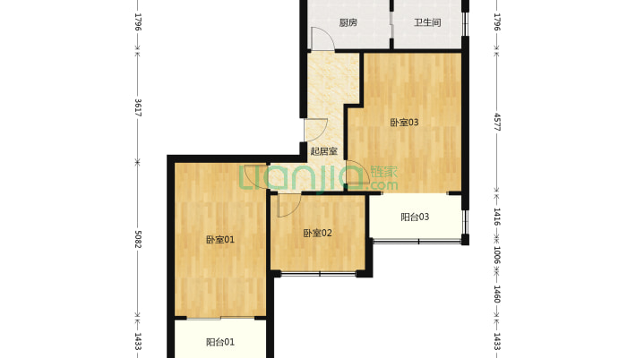鼎盛公寓二手房实景图