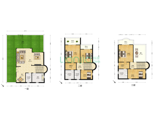 名苑别墅 5室2厅4卫 245平方