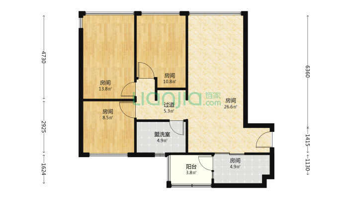 西宸原著御景二手房实景图
