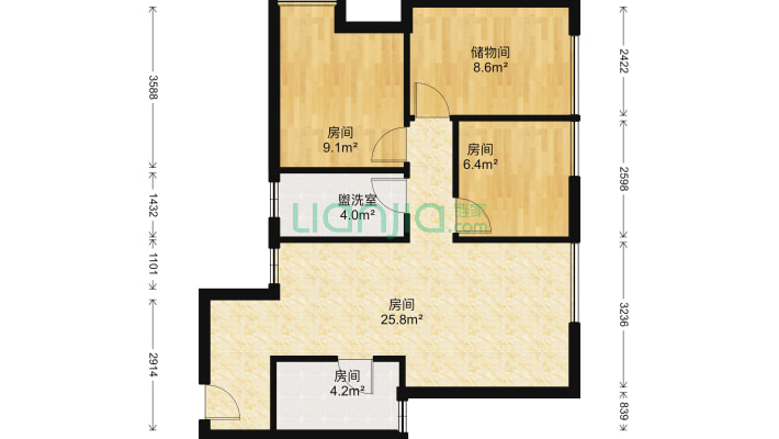 山楂树二手房实景图