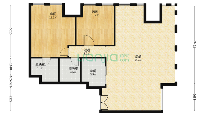 卡地亚花园城天际二手房实景图