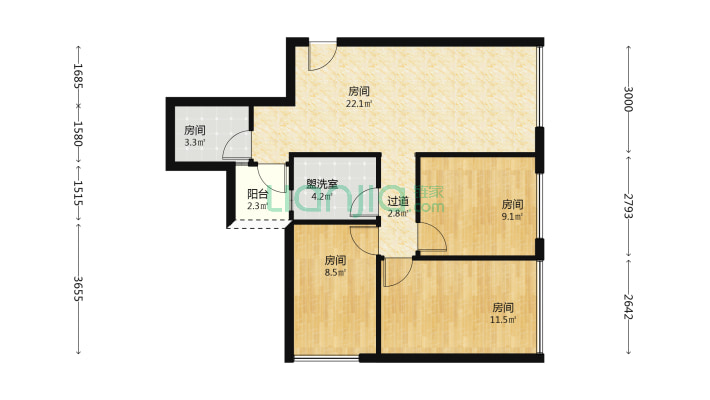 花样年龙吾二手房实景图