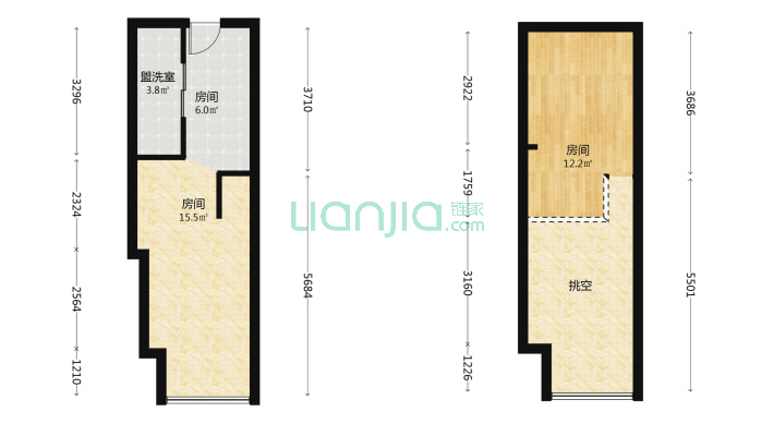 飞大美誉大厦二手房实景图