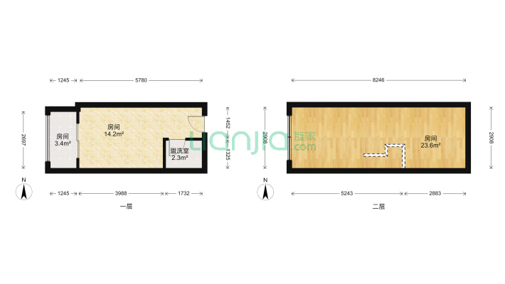 北新国际二期二手房实景图