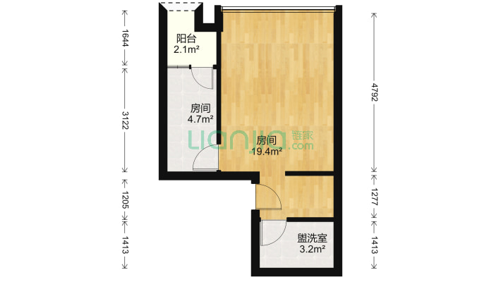 中环岛广场二手房实景图