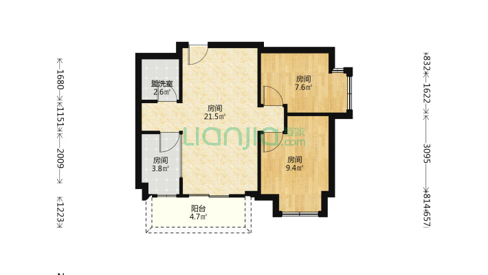 麓坊中心二手房实景图