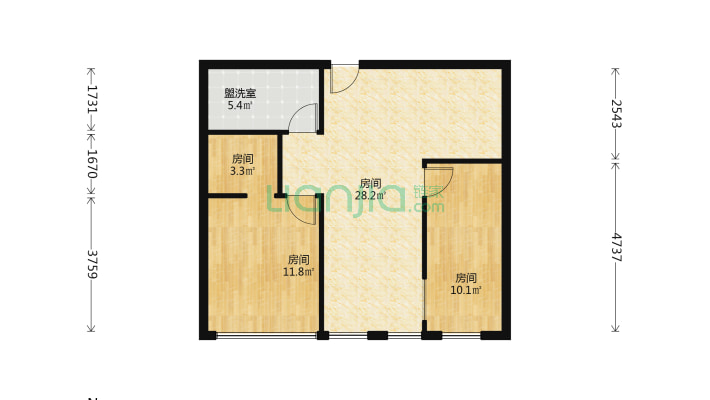 江湾道壹号二手房实景图
