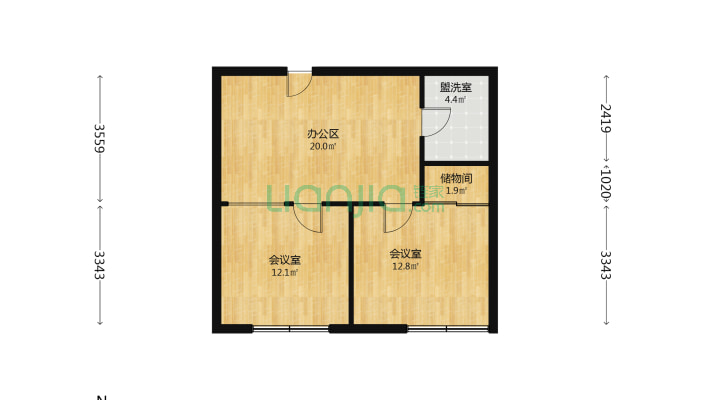 五环大厦二手房实景图