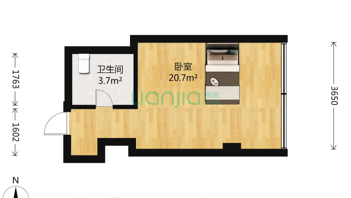 庆安大厦二手房实景图