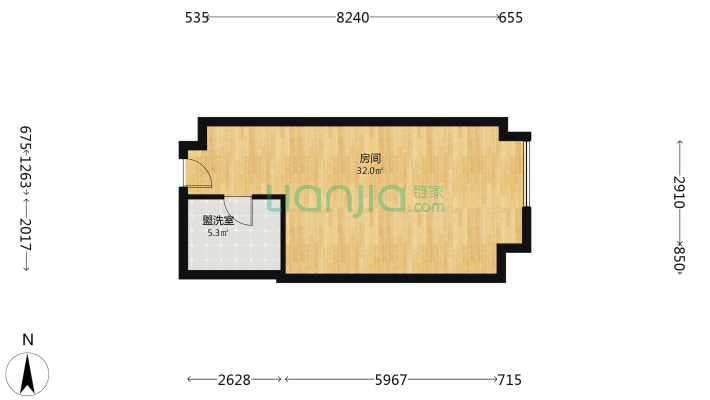 万达SOHO公寓二手房实景图