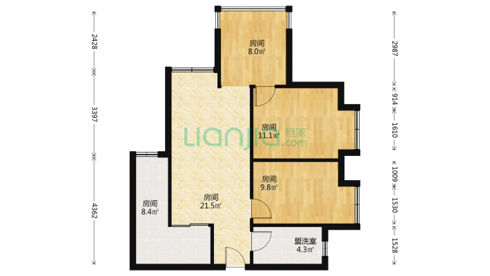 雄飞新园名都二手房实景图