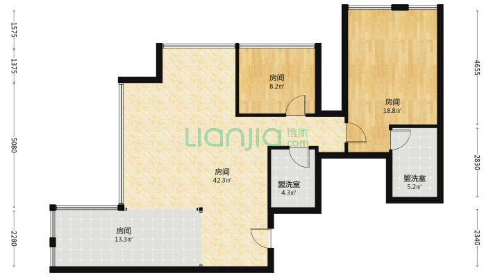 卡地亚花园城天际二手房实景图