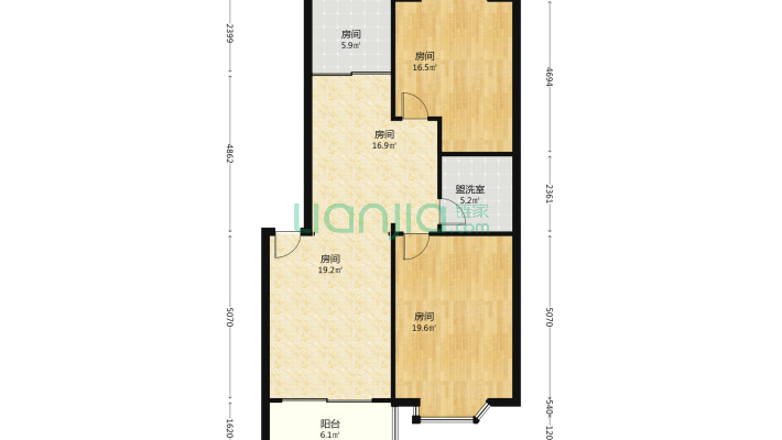 祥云新城二手房实景图