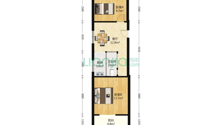 云鹤街科干楼二手房实景图