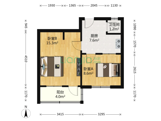 闵子骞路108号 2室0厅1卫 48平方