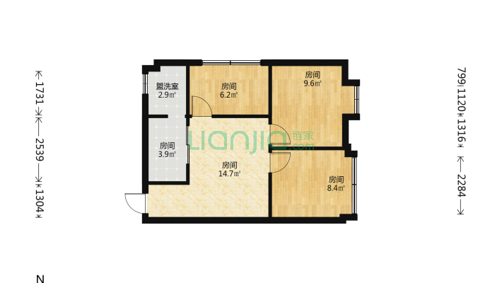 中川商贸城二手房实景图
