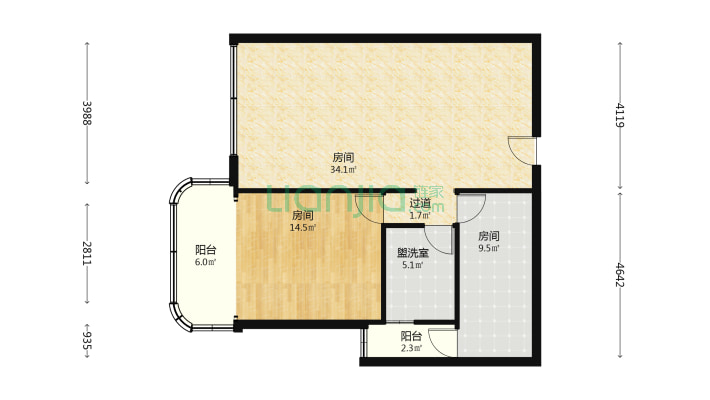 富丽大厦二手房实景图