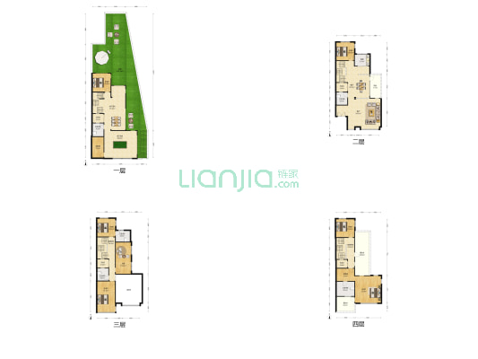 保利心语二期彼岸 7室2厅5卫 233平方