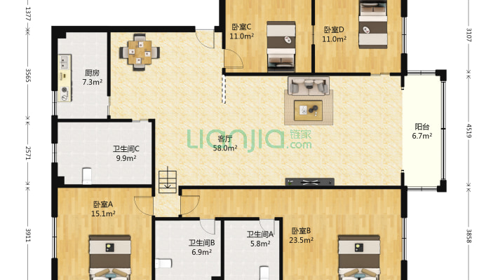 钰诚大厦二手房实景图