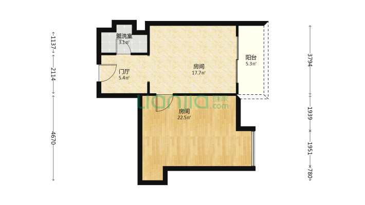 万科魅力之城六期二手房实景图