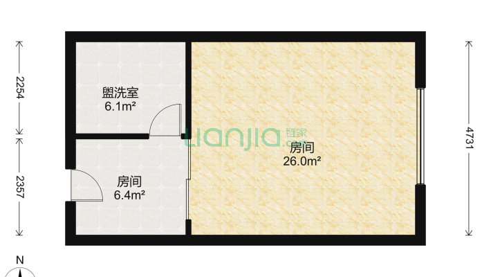 万科红人馆二手房实景图