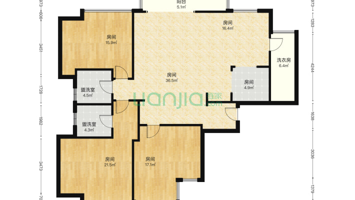 星创城二手房实景图